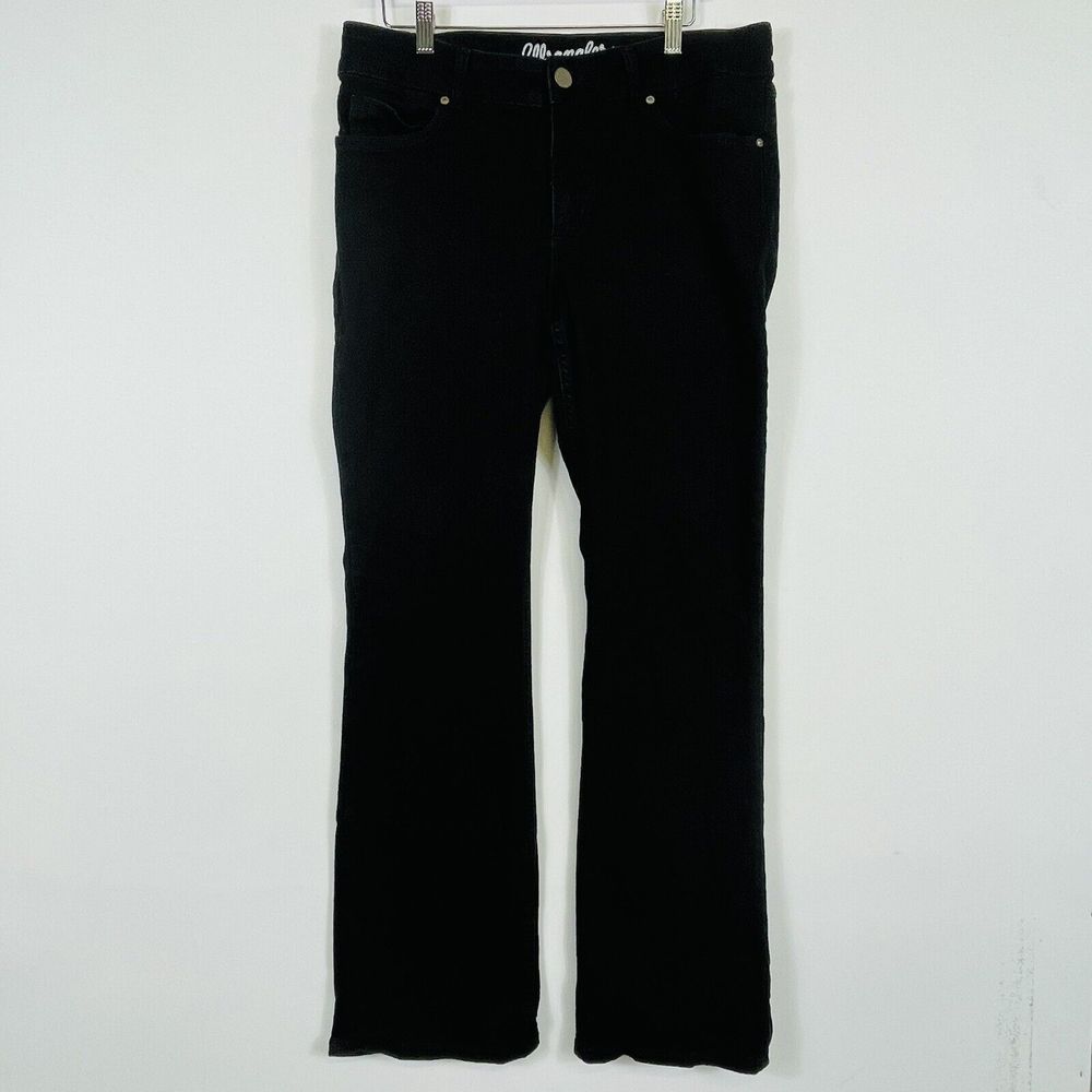 Wrangler Boot Cut Jeans‎ Juniors 11x32 Black Western Cowgirl Workwear Indie Goth